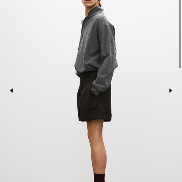 렉토 recto 밴딩 롤업 팬츠 s 