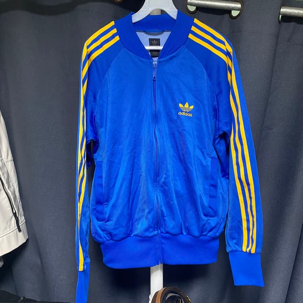 아디다스 슈퍼스타 져지 블루 95