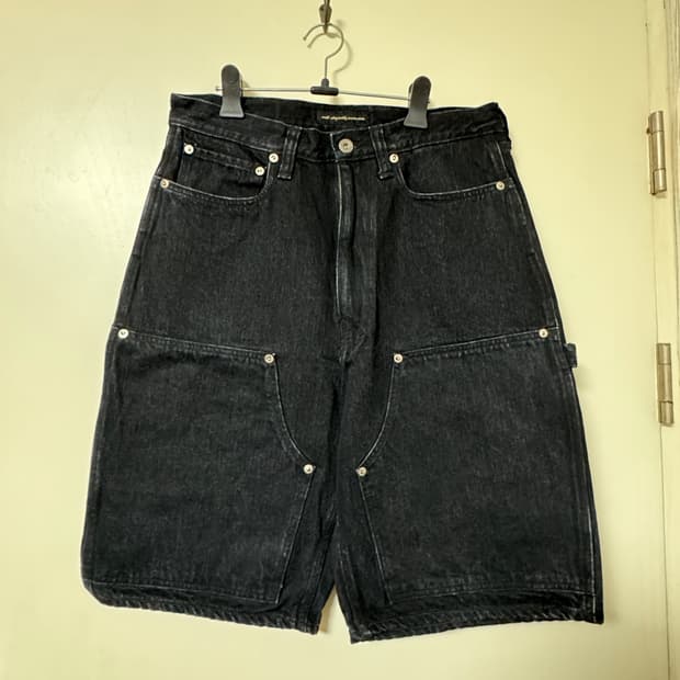 [30] Wrath 뤠쓰 005 더블니 쇼츠 블랙 새상품