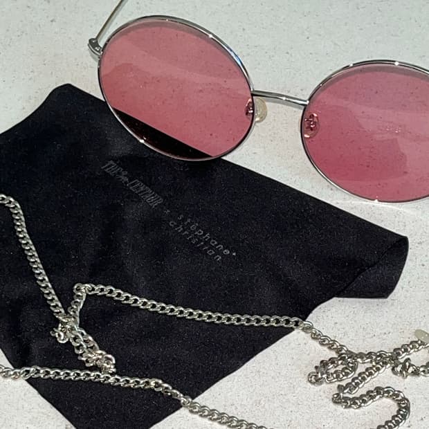 더 센토르 X 스테판 크리스티앙 틴티드 선글라스 핑크