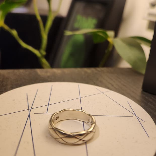 925실버 샤넬st 반지 11호