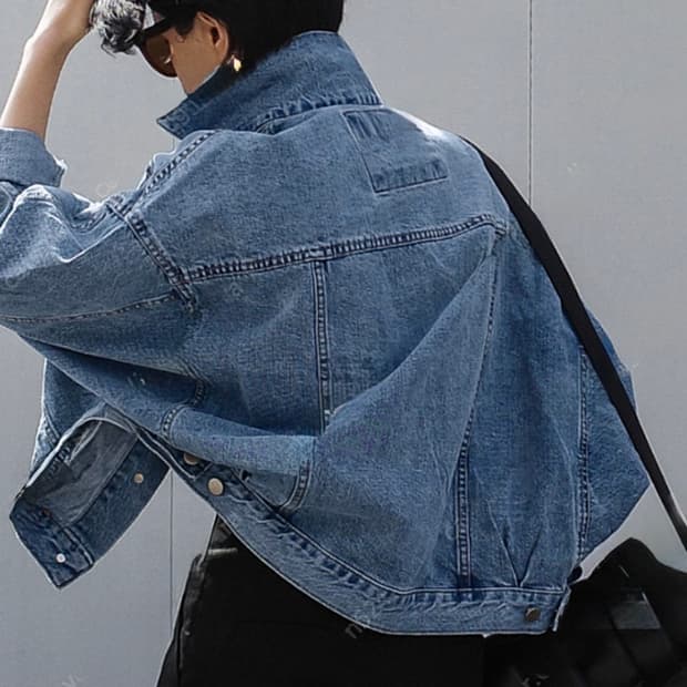 Mombbe 몸빼 데님 자켓