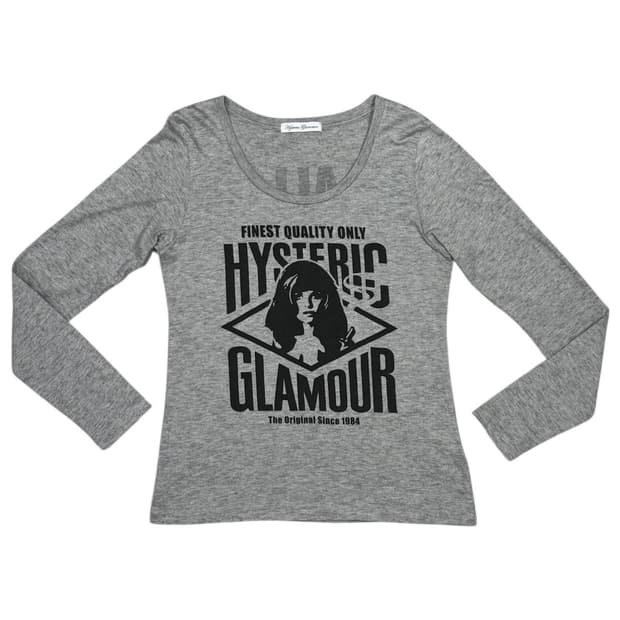 히스테릭 글래머 아카이브 히스걸 롱슬리브 티셔츠