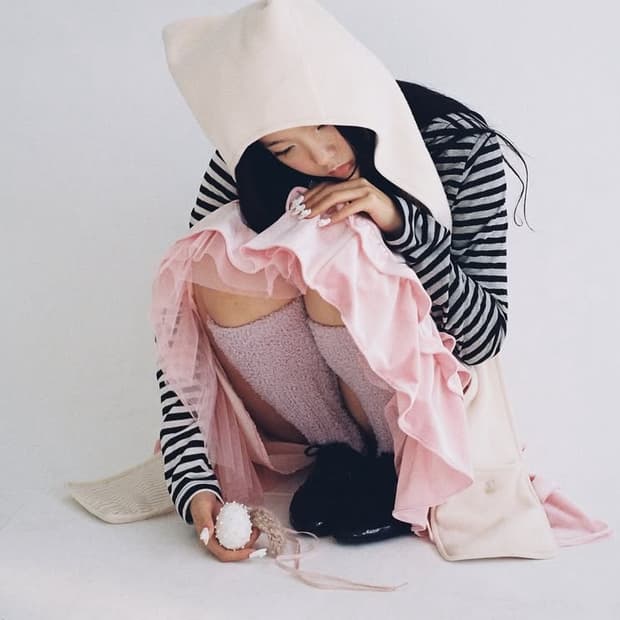 샵 페어리 - fleece ear hood muffler