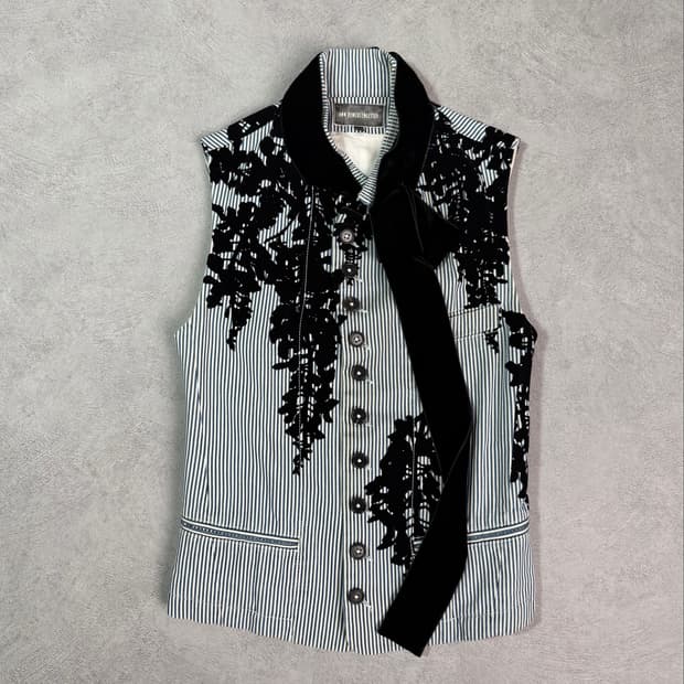 Ann Demeulemeester 14SS Stripe Vest