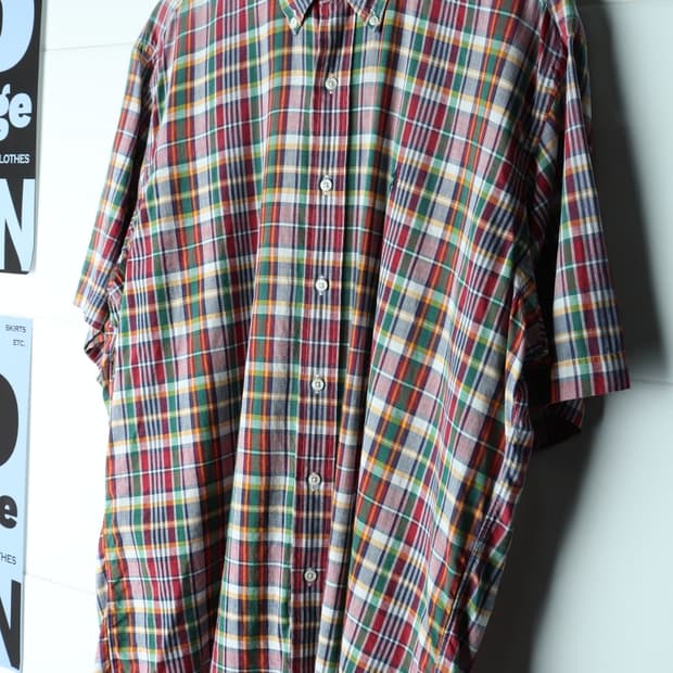 (L-2XL) 폴로 랄프로렌 반팔셔츠 남방 USA 90S-H34049