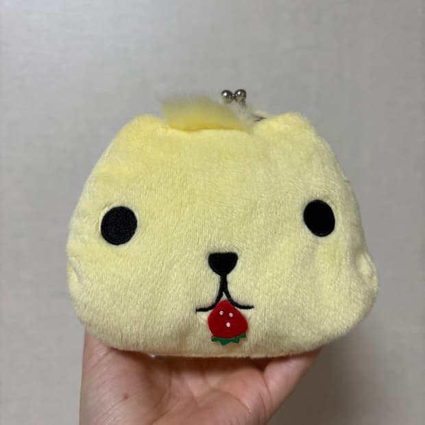 고전 빈티지 카피바라상 가마구치 인형