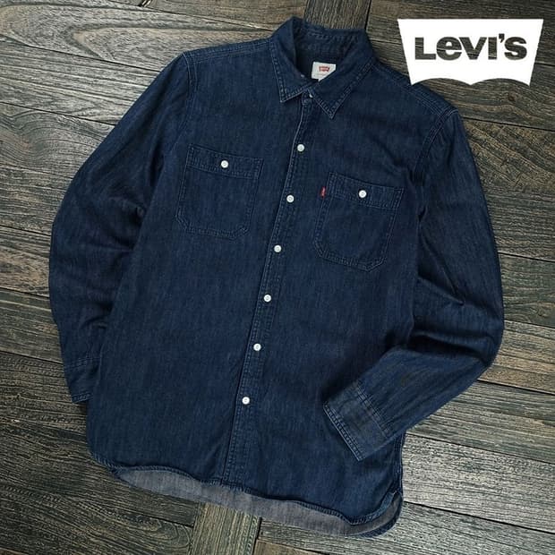 [리바이스] 투포켓 데님 셔츠 M19393