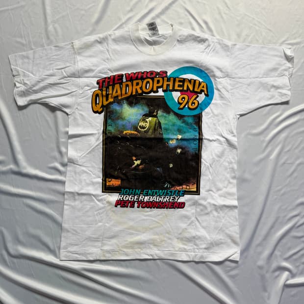 96‘ 더 후 Quadrophenia 투어 티셔츠