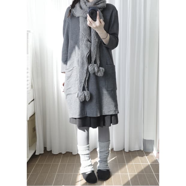 Ball sey wool one-piece