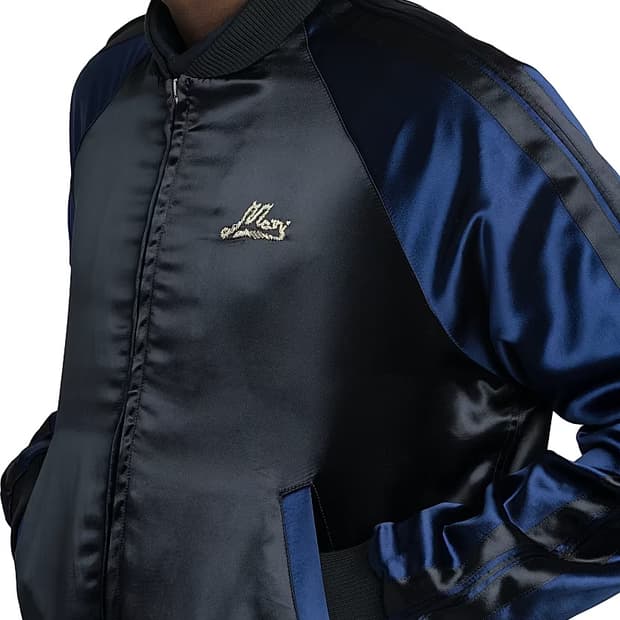 세븐틴 조슈아님 착용) 마르니 24시즌 새틴 벨벳 봄버 자켓 스카쟌