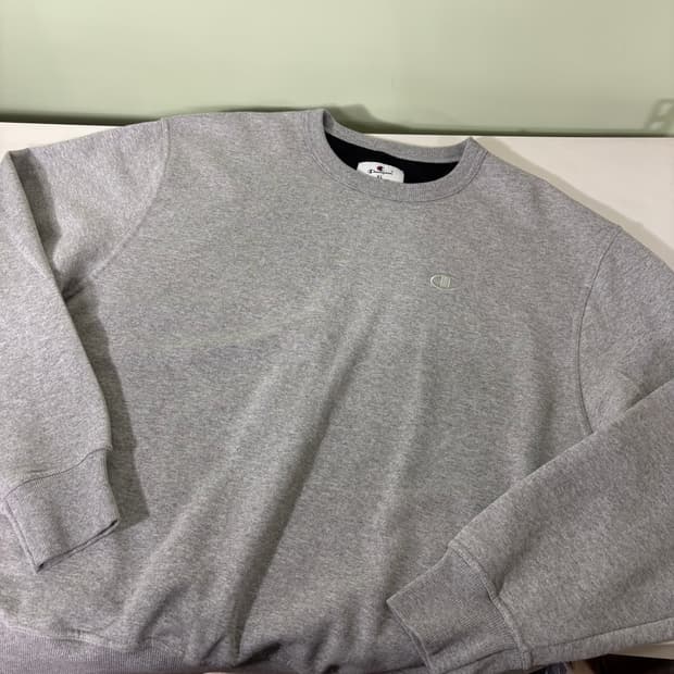 XL 챔피온 그레이 맨투맨
