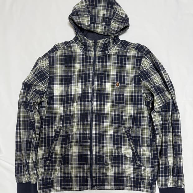 (L) bape 2way hood zip-up