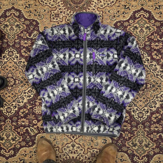 파타고니아 레트로 딥파일 아즈텍 13년도 제품