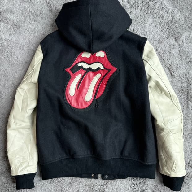 잭로즈 X 롤링스톤즈 베이스볼 자켓