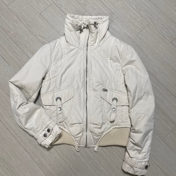 Egoist 하이넥 갸루 숏 자켓