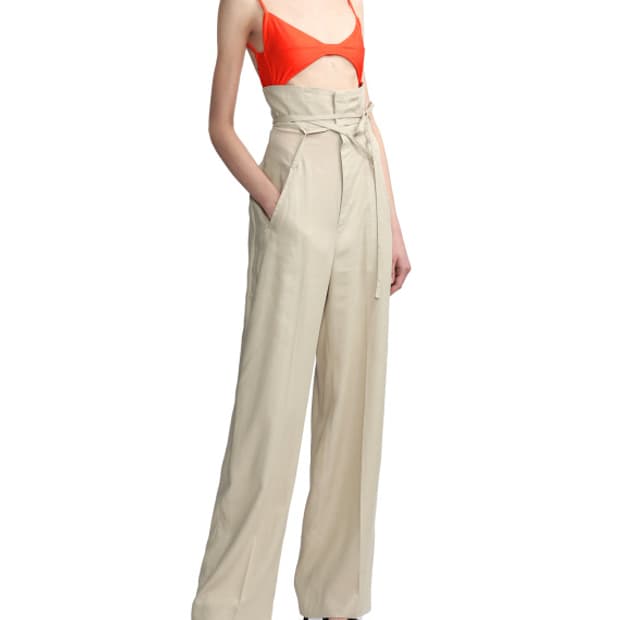 [jacquemus] 하이웨스트 코르셋 와이드 팬츠 새상품 36사이즈