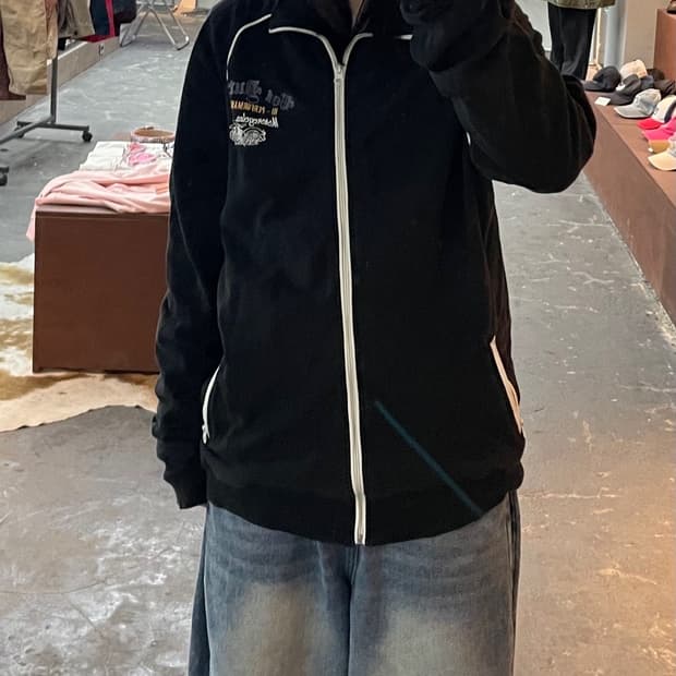 본더치 블랙 트랙 자켓 H1895