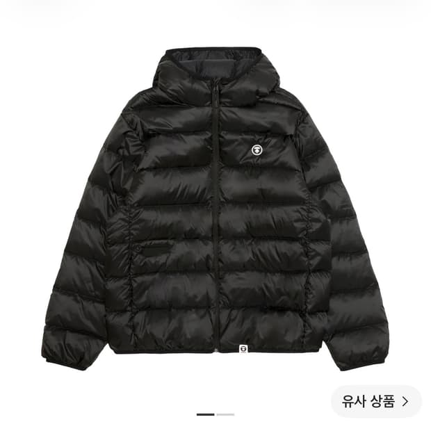 에이프 29인치 나우 다운 자켓 블랙