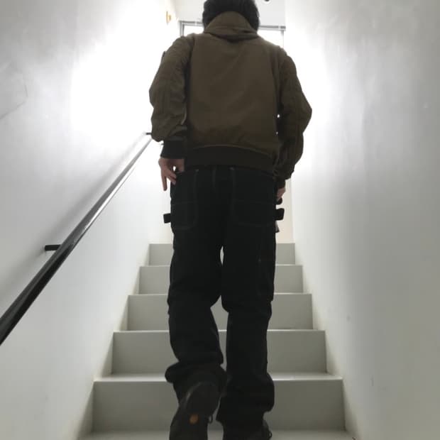 스톤 아일랜드 멤브라나 나일론 바람막이