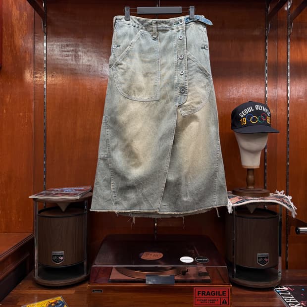 Lime.Inc 히코리 스트라이프 스커트 