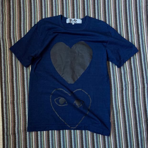 꼼데가르송 반팔티 L