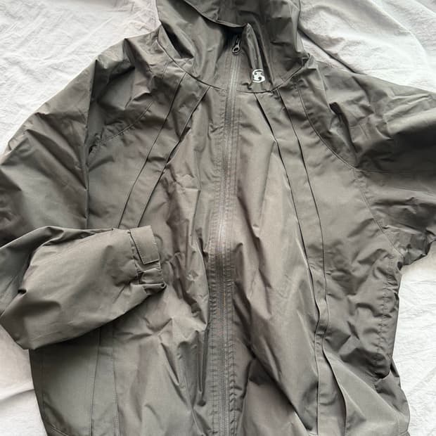 산산기어 윈드블락 자켓 바람막이 블랙 1사이즈