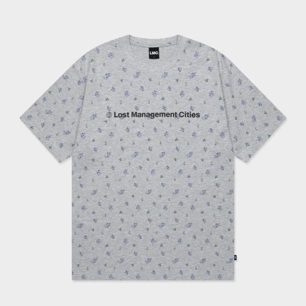 LMC 엘엠씨 반팔 FN OG TEE flower gray