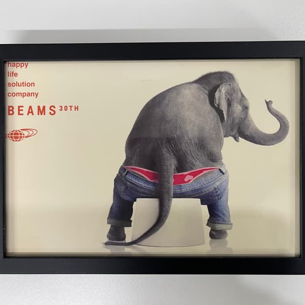 빔즈 30주년 기념 한정 아트 포토 Beams AD2006
