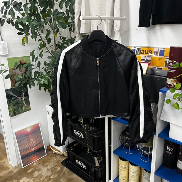 이자벨마랑 크롭 봄버 자켓 S