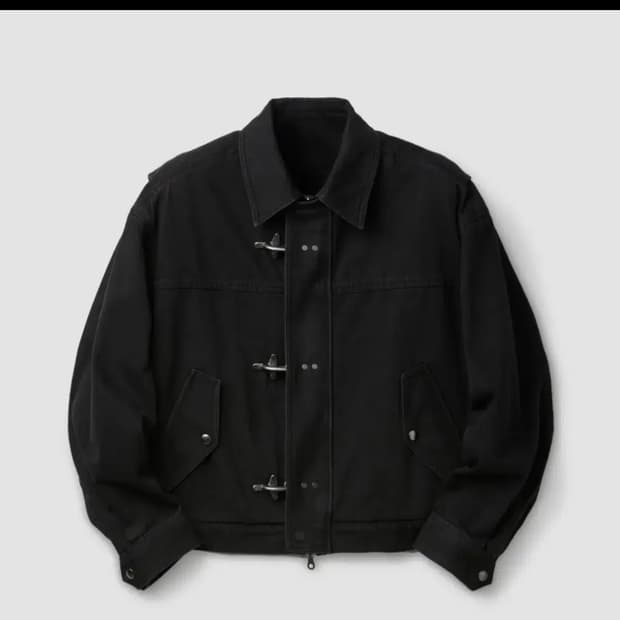 쿠어 파이어맨 크롭 보머 자켓