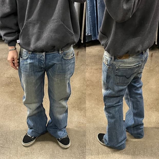 00s 디젤 자탄 데님 부츠컷 (36“)