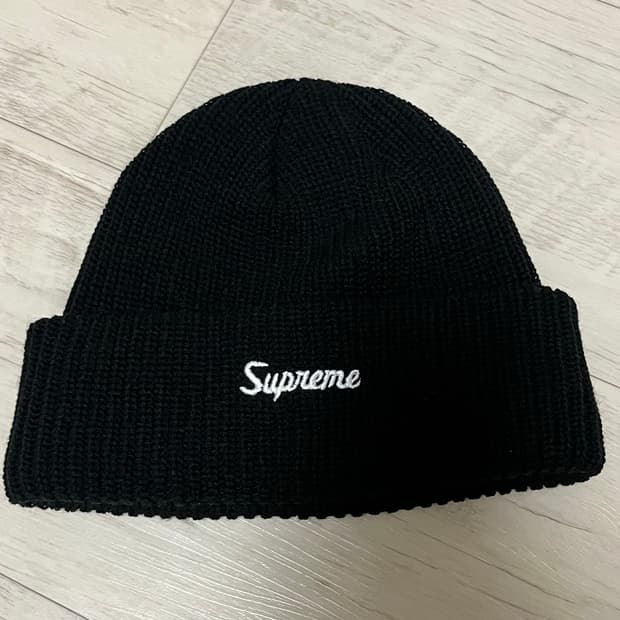 슈프림 루즈게이지 비니 블랙 