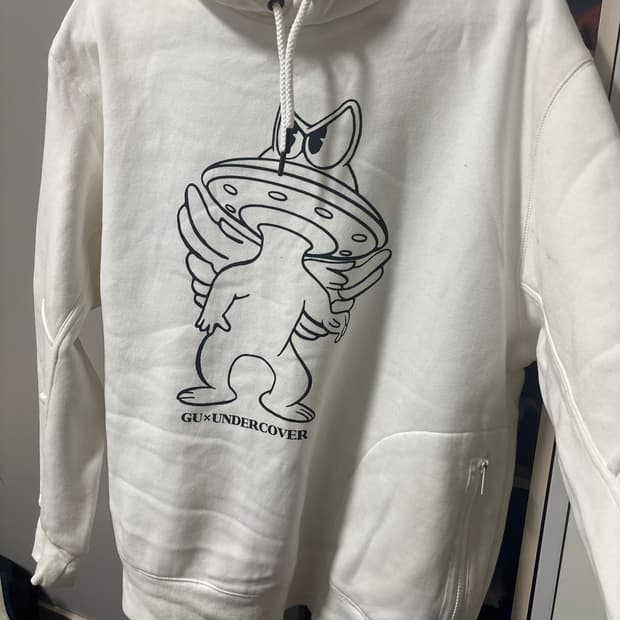 언더커버 x GU 후드티 XL