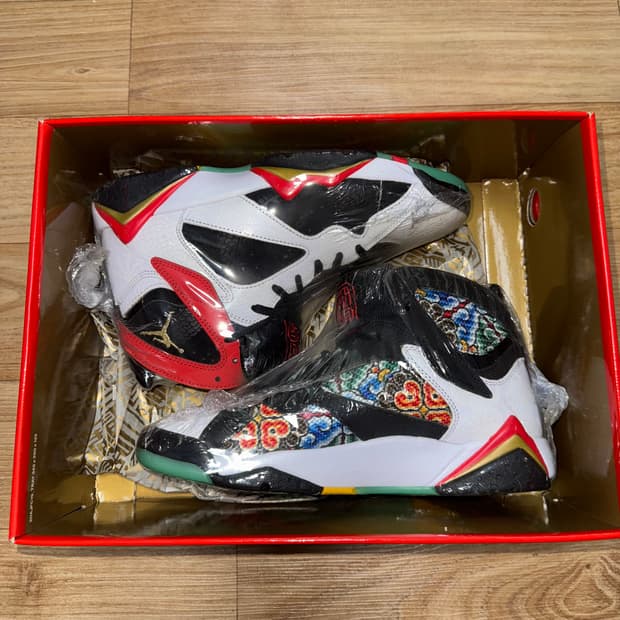 (새상품) 나이키 에어조던 7 차이나 에디션 칠리레드