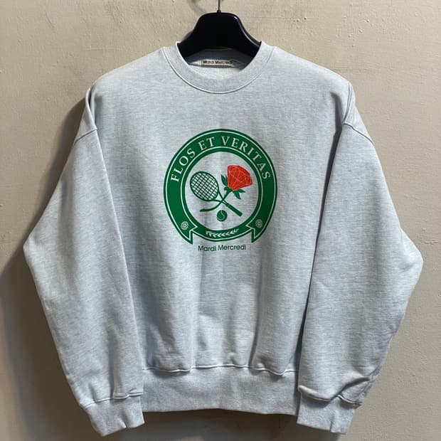 마르디 메르크디 크레스트 프린트 스웻셔츠