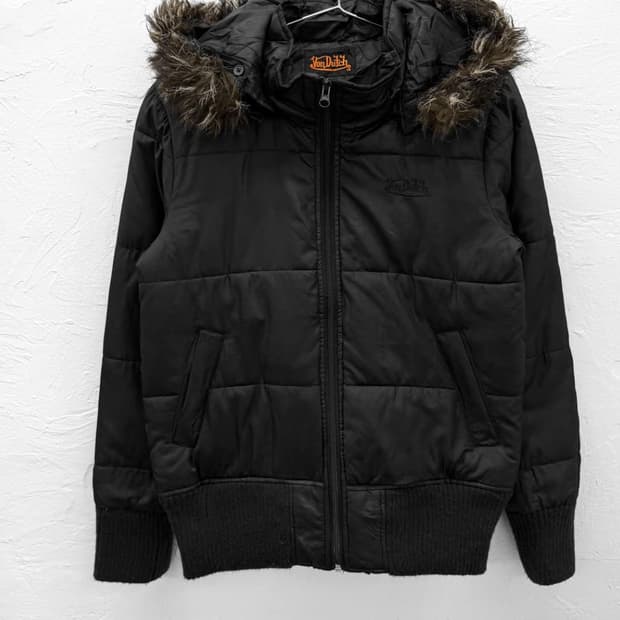 본 더치 퍼 후드 점퍼