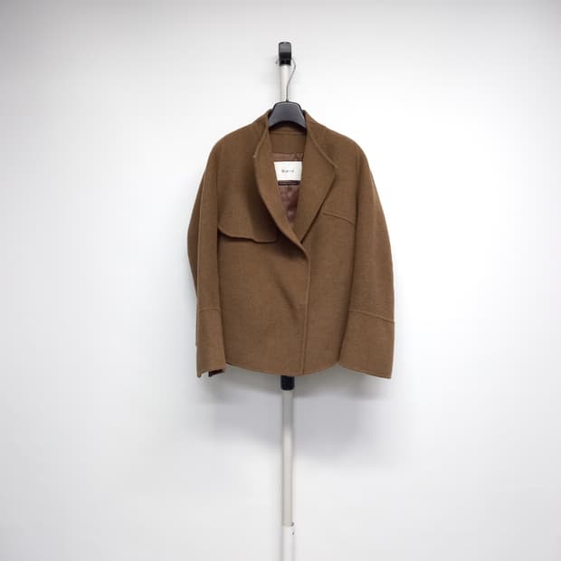 BLUE I-D 아이디 캐시미어블랜 핸드메이드 자켓코트 F 44-77