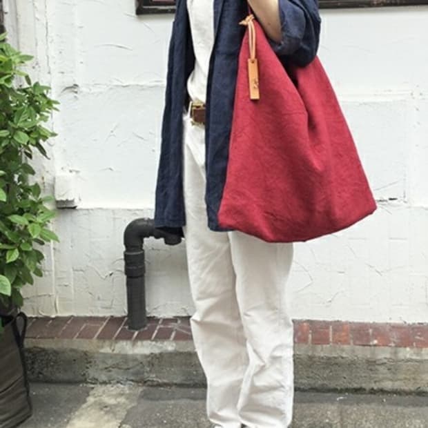 클루토 리넨 세미 숄더백 (made in japan)