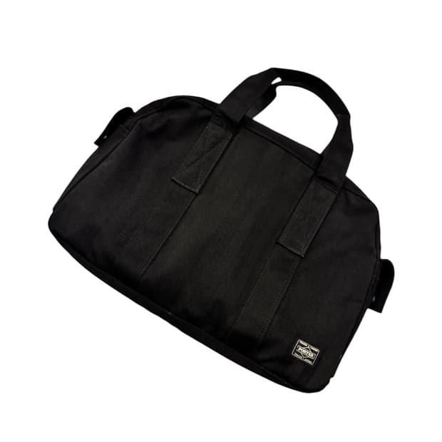포터 탱고 보스턴백 블랙 (L)