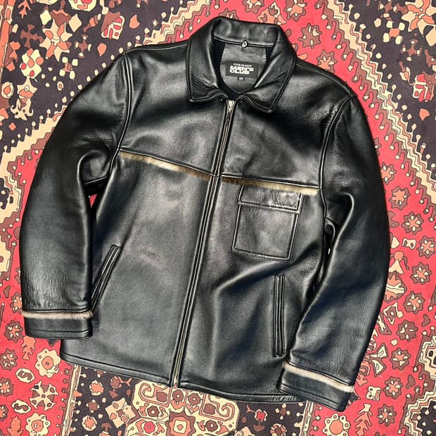 ( L ) 레더자켓 봄버자켓 가죽자켓 워크웨어 아메카지 스포츠가죽