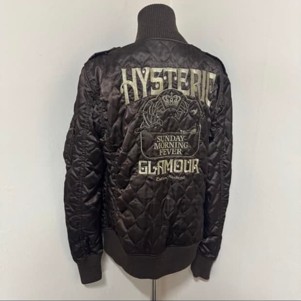 히스테릭 글래머 퀄팅 자켓