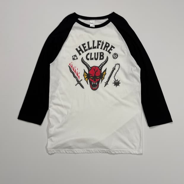 [M] 기묘한이야기 헬파이어클럽(HELLFIRE CLUB) 롱슬리브