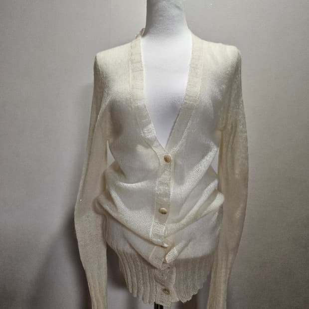 시스루 여성 가디건