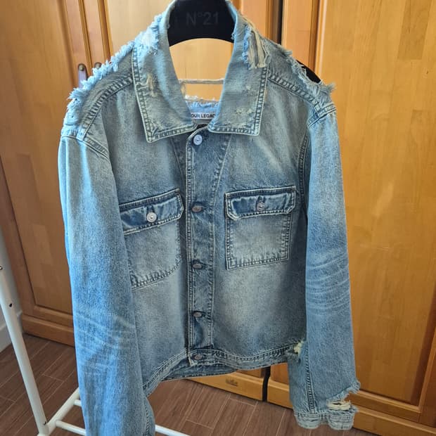 Our legacy trashed mono jacket
