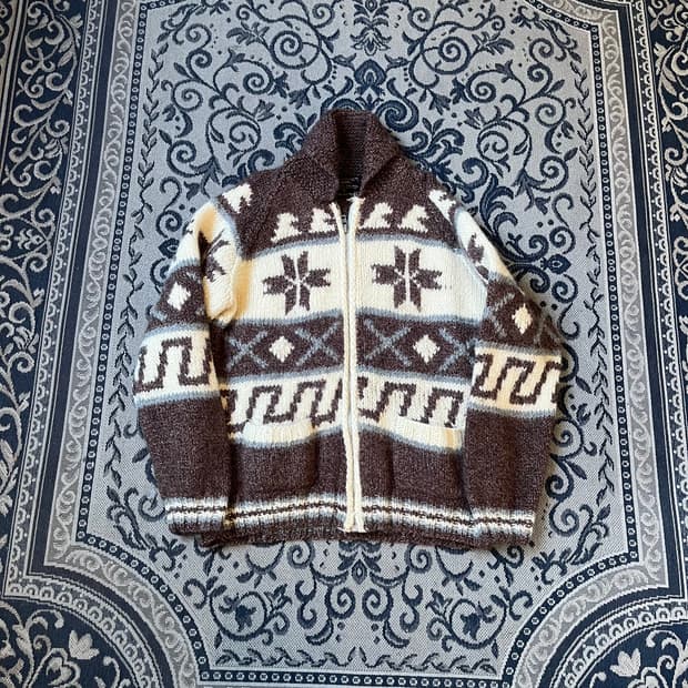 L 빈티지 코위찬 자켓/W2177