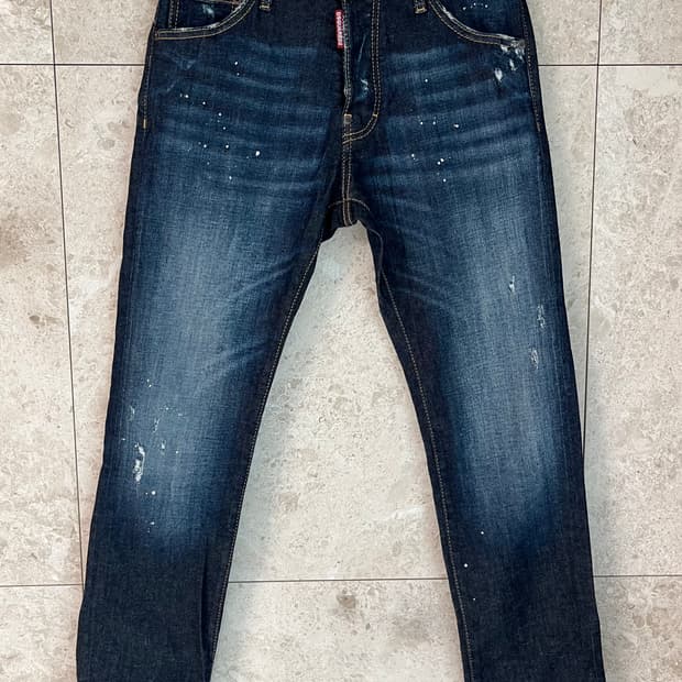 디스퀘어드2 데미지 워싱 청바지 46 정품