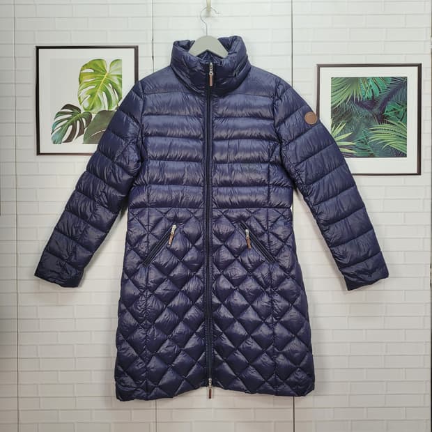 랄프로렌 다운 퀄팅 경량 롱패딩 자켓 M사이즈 상태최상