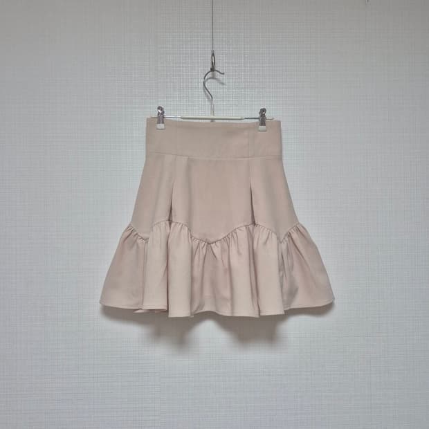 리즈리사 초고전템 라떼갸루 히메카지 핑크베이지 프릴스커트입니다 ♡♡