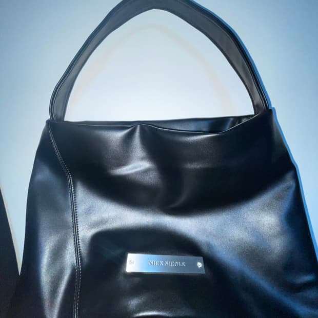 Nick&Nicole 가죽 숄더백